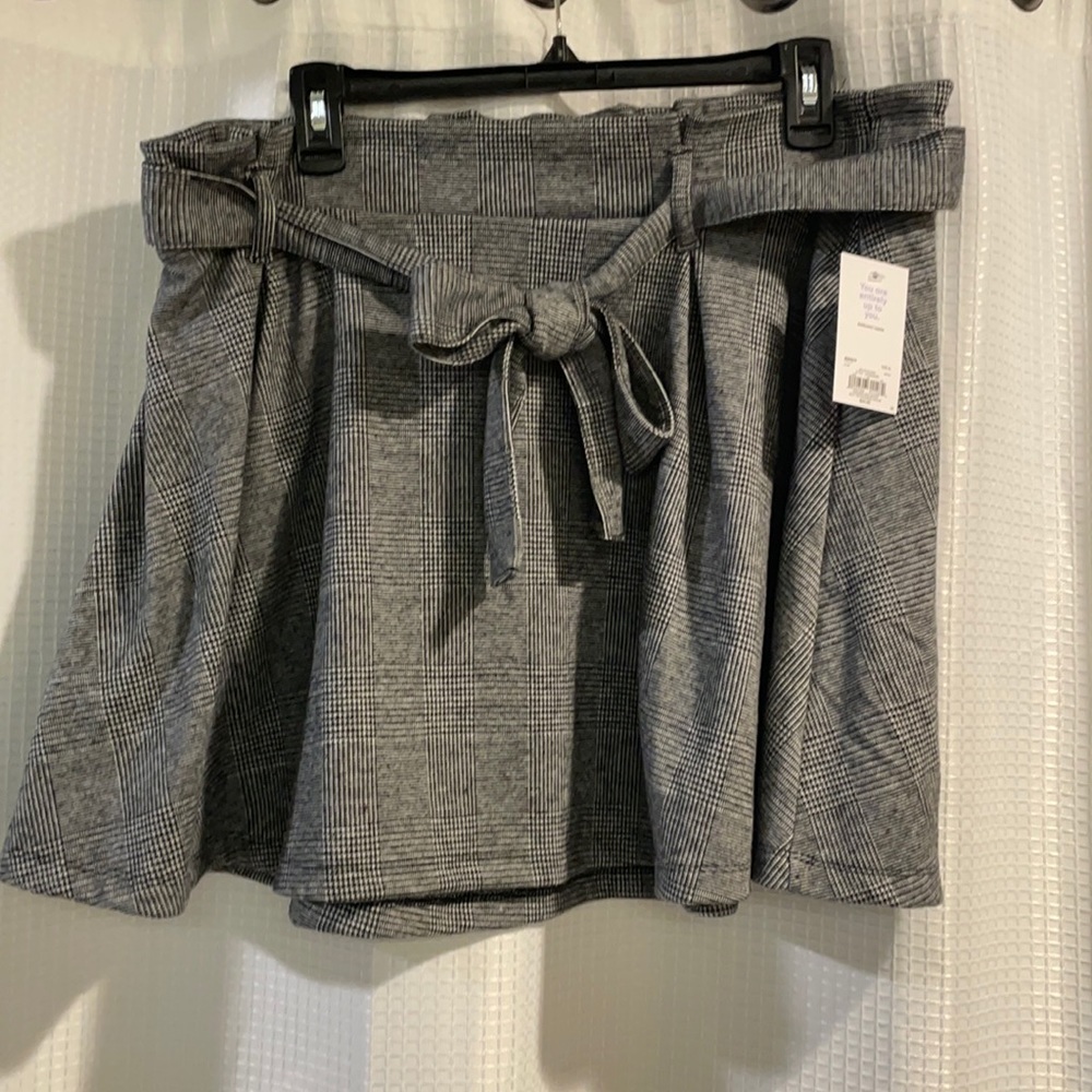 Plaid Skirt NWT